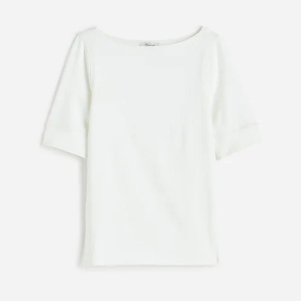 Madewell Classic White Short Sleeve Tee